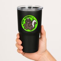 Scratch And Sniff Sticker Skunk Scentsational Tumbler