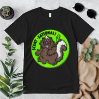 Scratch And Sniff Sticker Skunk Scentsational Premium T-Shirt