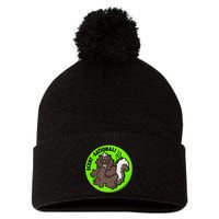 Scratch And Sniff Sticker Skunk Scentsational Pom Pom 12in Knit Beanie
