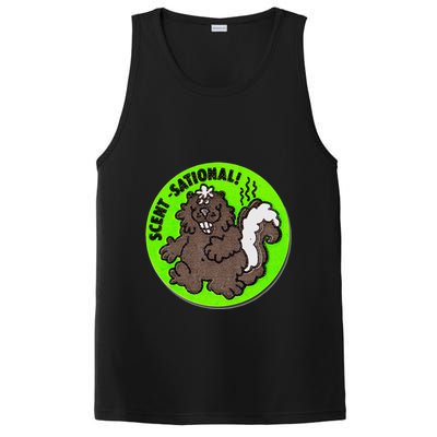 Scratch And Sniff Sticker Skunk Scentsational PosiCharge Competitor Tank