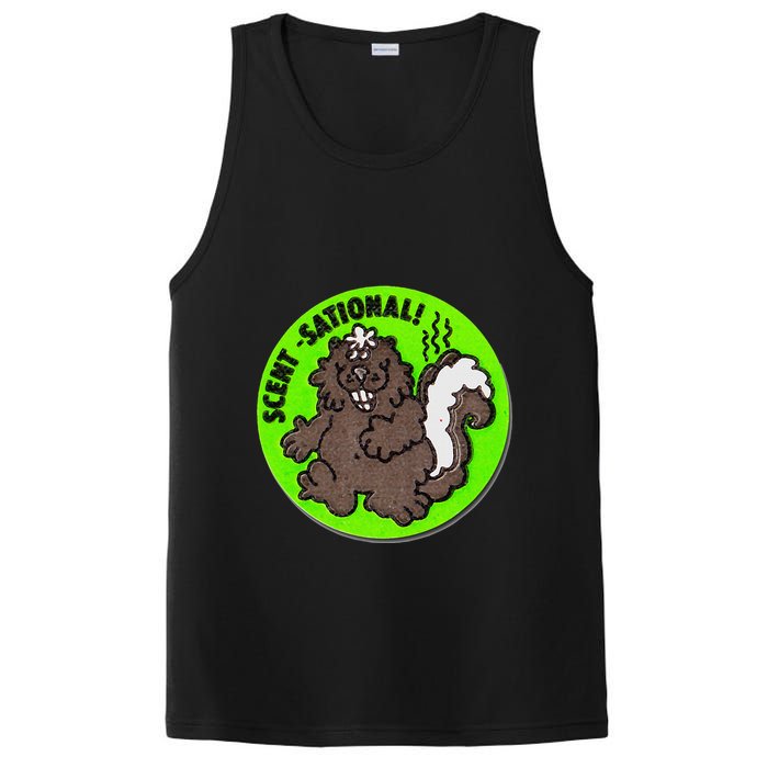 Scratch And Sniff Sticker Skunk Scentsational PosiCharge Competitor Tank