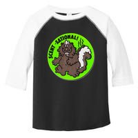 Scratch And Sniff Sticker Skunk Scentsational Toddler Fine Jersey T-Shirt
