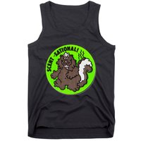 Scratch And Sniff Sticker Skunk Scentsational Tank Top