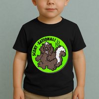 Scratch And Sniff Sticker Skunk Scentsational Toddler T-Shirt