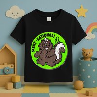 Scratch And Sniff Sticker Skunk Scentsational Toddler T-Shirt