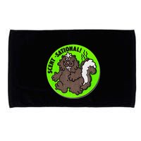 Scratch And Sniff Sticker Skunk Scentsational Microfiber Hand Towel