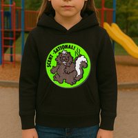 Scratch And Sniff Sticker Skunk Scentsational Kids Hoodie