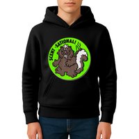Scratch And Sniff Sticker Skunk Scentsational Kids Hoodie