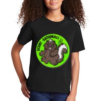 Scratch And Sniff Sticker Skunk Scentsational Kids T-Shirt