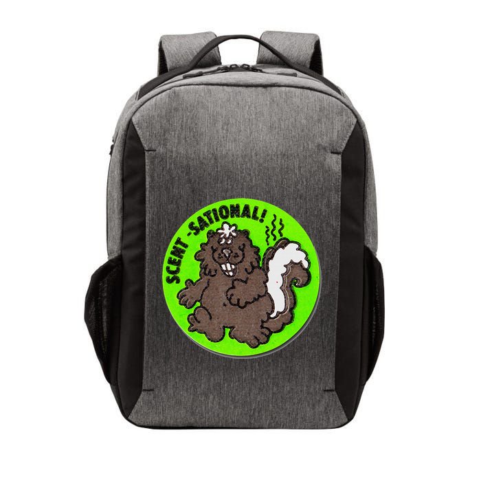 Scratch And Sniff Sticker Skunk Scentsational Vector Backpack