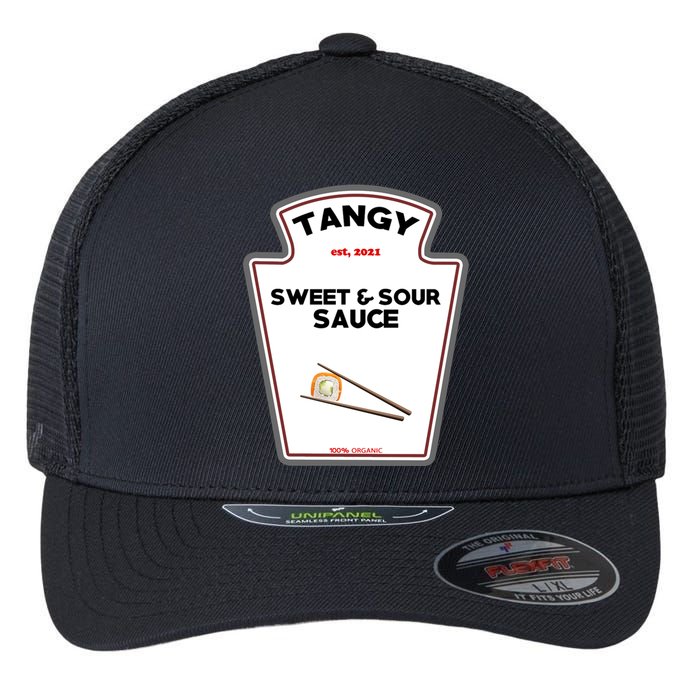 Sweet And Sour Sauce Diy Halloween Costume Group Condiments Flexfit Unipanel Trucker Cap