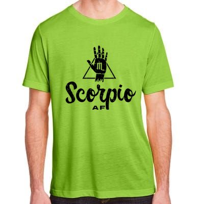 Scorpio Af / Scorpio Birthday / Scorpio Astrology Sign Gift Adult ChromaSoft Performance T-Shirt