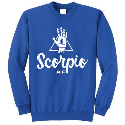 Scorpio Af / Scorpio Birthday / Scorpio Astrology Sign Gift Sweatshirt