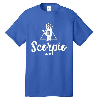 Scorpio Af / Scorpio Birthday / Scorpio Astrology Sign Gift Tall T-Shirt