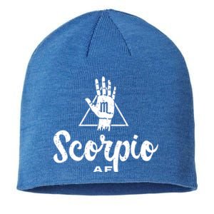 Scorpio Af / Scorpio Birthday / Scorpio Astrology Sign Gift Sustainable Beanie