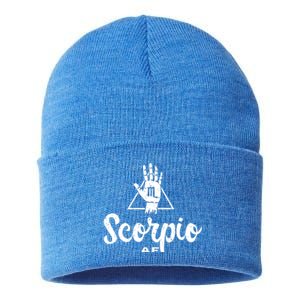 Scorpio Af / Scorpio Birthday / Scorpio Astrology Sign Gift Sustainable Knit Beanie