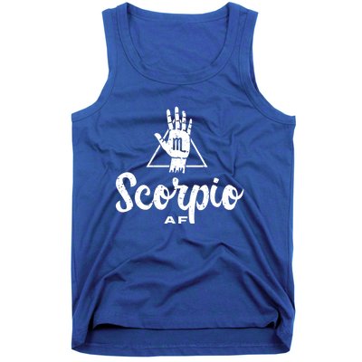 Scorpio Af / Scorpio Birthday / Scorpio Astrology Sign Gift Tank Top