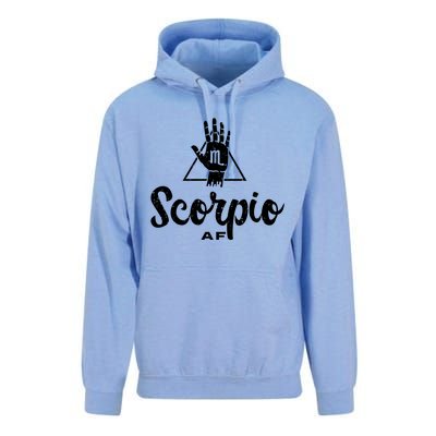 Scorpio Af / Scorpio Birthday / Scorpio Astrology Sign Gift Unisex Surf Hoodie