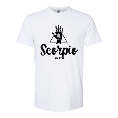 Scorpio Af / Scorpio Birthday / Scorpio Astrology Sign Gift Softstyle CVC T-Shirt