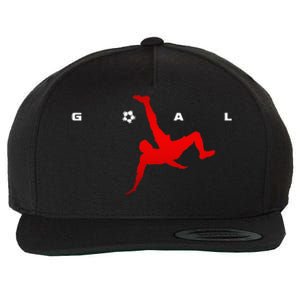 Soccer Apparel Soccer Wool Snapback Cap