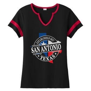 San Antonio Ladies Halftime Notch Neck Tee