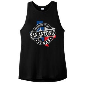 San Antonio Ladies PosiCharge Tri-Blend Wicking Tank