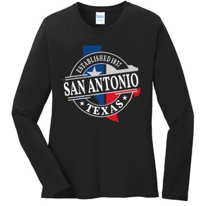 San Antonio Ladies Long Sleeve Shirt