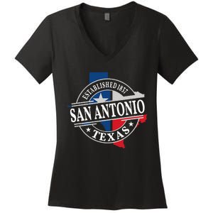 San Antonio Women's V-Neck T-Shirt