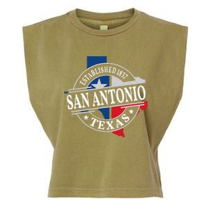 San Antonio Garment-Dyed Women's Muscle Tee