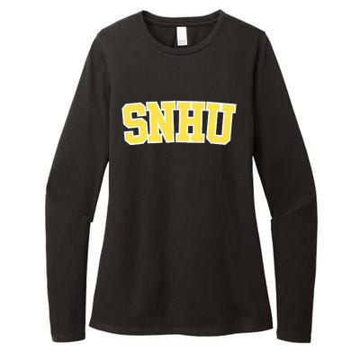 Snhu Arch Womens CVC Long Sleeve Shirt