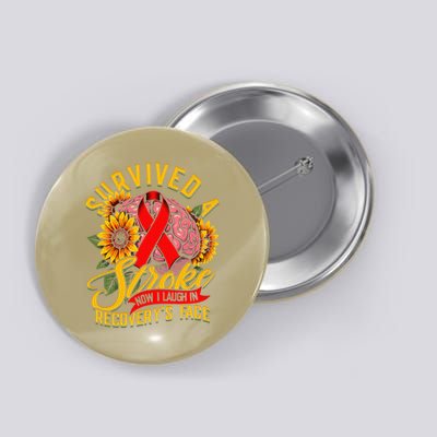 Stroke Awareness Stroke survivor Button