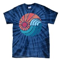 Sun And Sea Retro Vintage Wave Tie-Dye T-Shirt