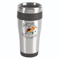 Skip A Straw Save A Turtle Gift 16oz Travel Tumbler