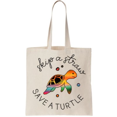 Skip A Straw Save A Turtle Gift Bag