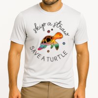 Skip A Straw Save A Turtle Gift Performance Shirt