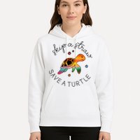 Skip A Straw Save A Turtle Gift Hoodie