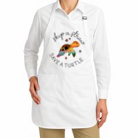 Skip A Straw Save A Turtle Gift Apron