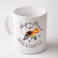 Skip A Straw Save A Turtle Gift Mug