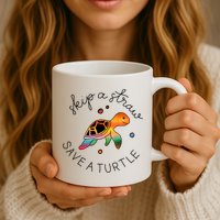 Skip A Straw Save A Turtle Gift Mug