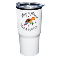 Skip A Straw Save A Turtle Gift Tumbler