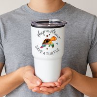 Skip A Straw Save A Turtle Gift Tumbler