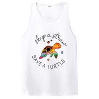 Skip A Straw Save A Turtle Gift PosiCharge Competitor Tank