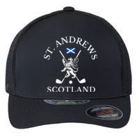 St Andrews Scotland Golf Fan Flexfit Unipanel Trucker Cap