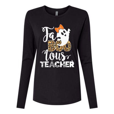 Spooky and Stylish Halloween Costume for Teachers Womens Cotton Relaxed Long Sleeve T-Shirt