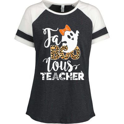 Spooky and Stylish Halloween Costume for Teachers Enza Ladies Jersey Colorblock Tee