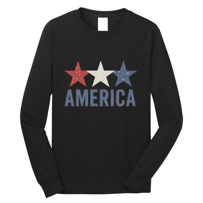 Stars and Stripes: America Long Sleeve Shirt