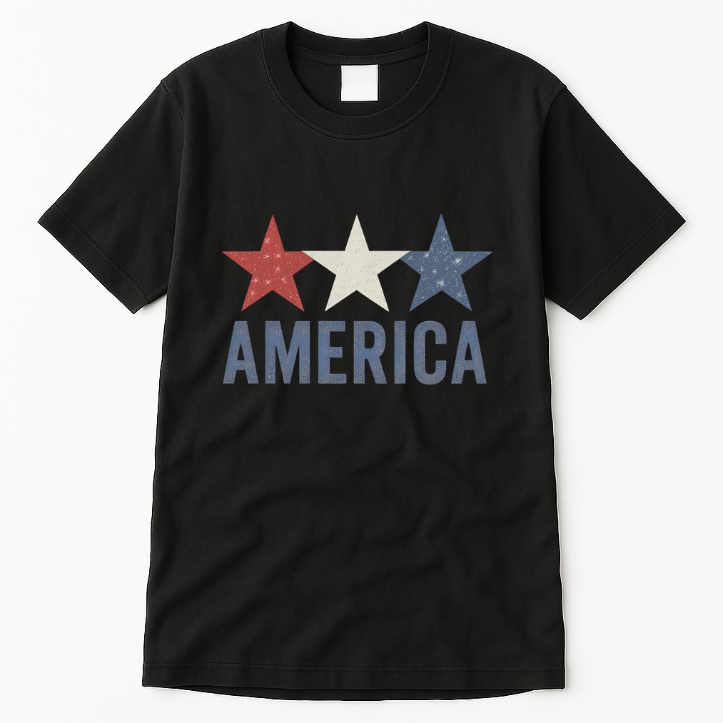 Stars and Stripes: America Tall T-Shirt
