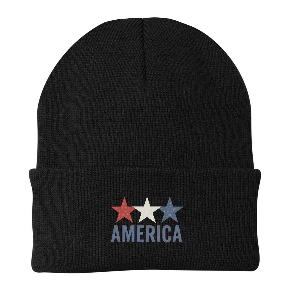 Stars and Stripes: America Beanie