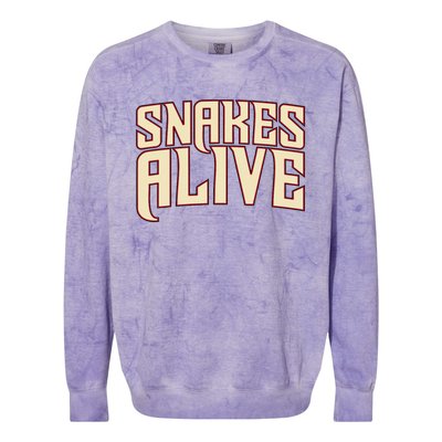 Snakes Alive Colorblast Crewneck Sweatshirt