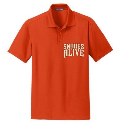 Snakes Alive Dry Zone Grid Polo